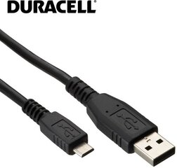 Kaapeli Duracell USB-microUSB, 1m hinta ja tiedot | Duracell Puhelimet, älylaitteet ja kamerat | hobbyhall.fi
