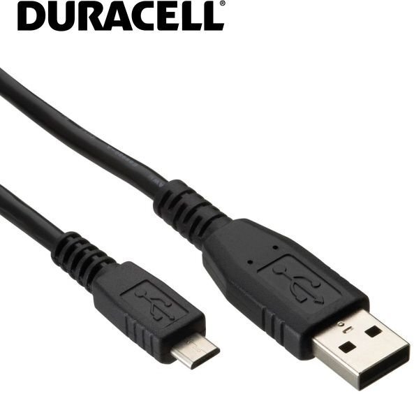 Kaapeli Duracell USB-microUSB, 1m hinta ja tiedot | Puhelinkaapelit | hobbyhall.fi