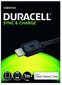 Kaapeli Duracell USB-Lightning, 1m hinta ja tiedot | Puhelinkaapelit | hobbyhall.fi