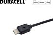 Kaapeli Duracell USB-Lightning, 1m hinta ja tiedot | Puhelinkaapelit | hobbyhall.fi