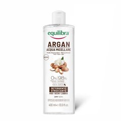 Misellivesi kuivalle iholle Equilibra Argan, 400ml hinta ja tiedot | Kasvojen puhdistusaineet | hobbyhall.fi