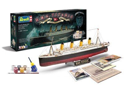 Revell – 100 vuotta Titanic (Spec. Edition) pienoismalli, 1/400 hinta ja tiedot | LEGOT ja rakennuslelut | hobbyhall.fi