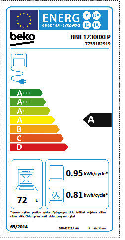 Beko BBIE12300XFP hinta ja tiedot | Erillisuunit | hobbyhall.fi