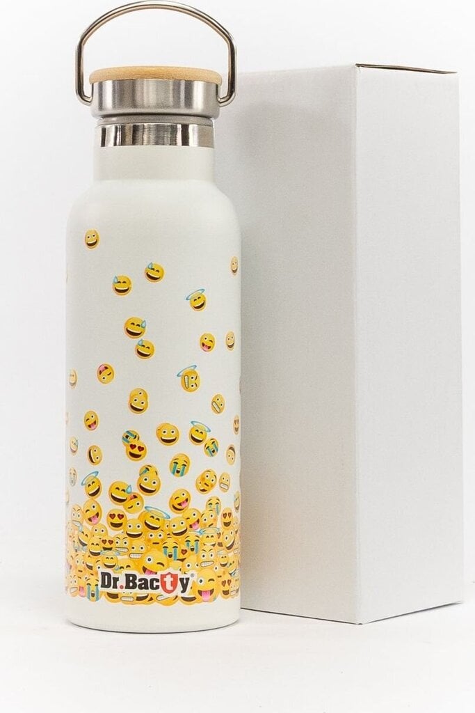 Termospullo Dr. Bacty Emoticons, 500 ml, eri väreissä hinta ja tiedot | Termoskannut ja termosmukit | hobbyhall.fi