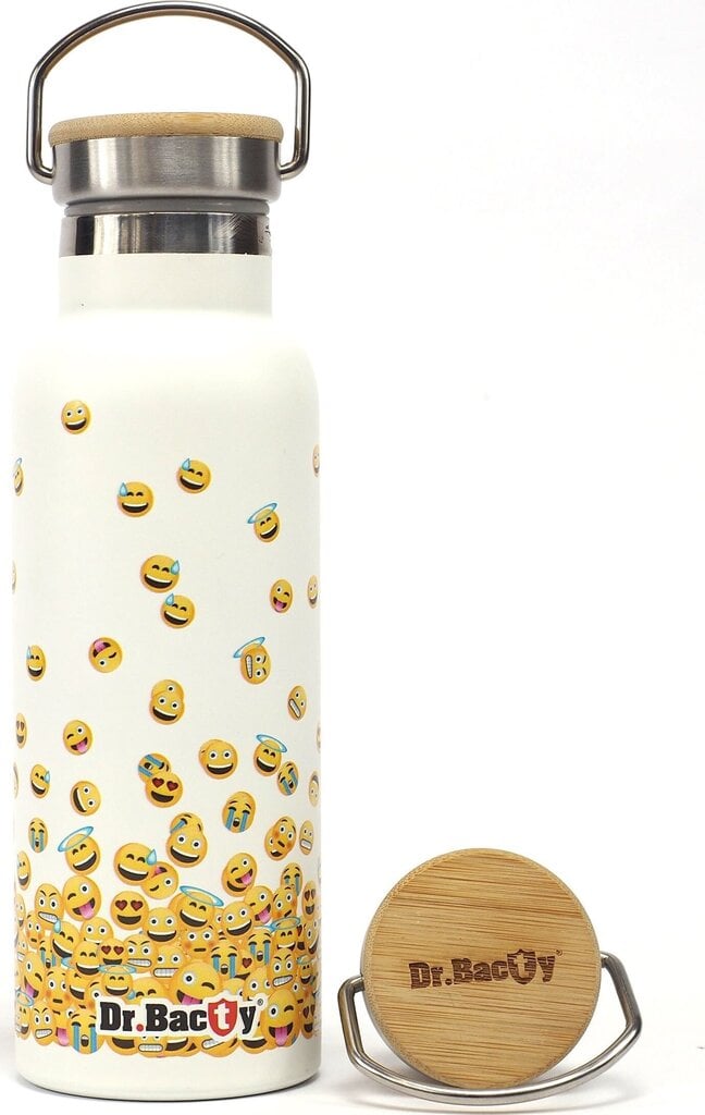 Termospullo Dr. Bacty Emoticons, 500 ml, eri väreissä hinta ja tiedot | Termoskannut ja termosmukit | hobbyhall.fi