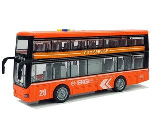 Kaksikerroksinen bussi kaukosäätimellä 1:18 hinta ja tiedot | Poikien lelut | hobbyhall.fi