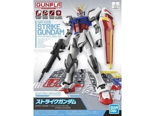 Bandai - Entry Grade GAT-X105 Strike Gundam, 1/144, 63491 hinta ja tiedot | LEGOT ja rakennuslelut | hobbyhall.fi