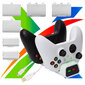 Tupla latausasema Xbox 360 -ohjaimille, valkoinen hinta ja tiedot | Ohjaimet ja lisätarvikkeet | hobbyhall.fi