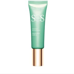 Clarins SOS Primer 30 ml, Green Tea, meikinpohjustusvoide hinta ja tiedot | Meikkivoiteet ja puuterit | hobbyhall.fi