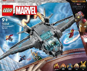 76248 LEGO® Marvel Avengersin Quinjet hinta ja tiedot | LEGOT ja rakennuslelut | hobbyhall.fi