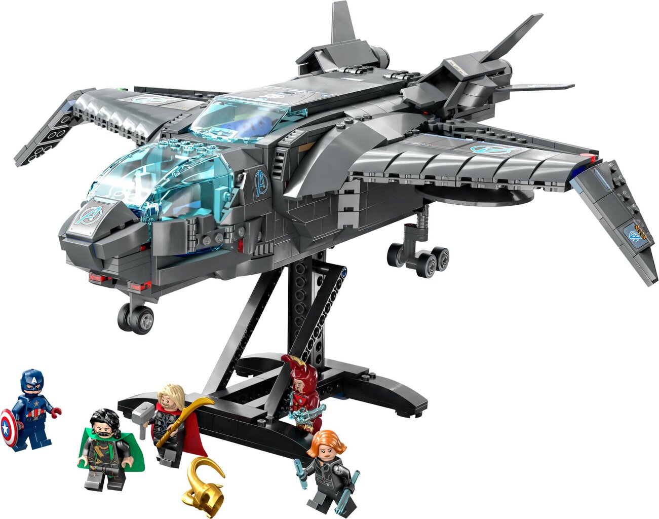 76248 LEGO® Marvel Avengersin Quinjet hinta ja tiedot | LEGOT ja rakennuslelut | hobbyhall.fi