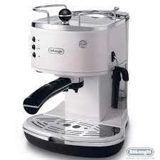 Delonghi Vintage -kahvinkeitin ECO311.W ICONA Pump pressure 15 bar, 1100 W, valkoinen hinta ja tiedot | Kahvinkeittimet ja kahvikoneet | hobbyhall.fi