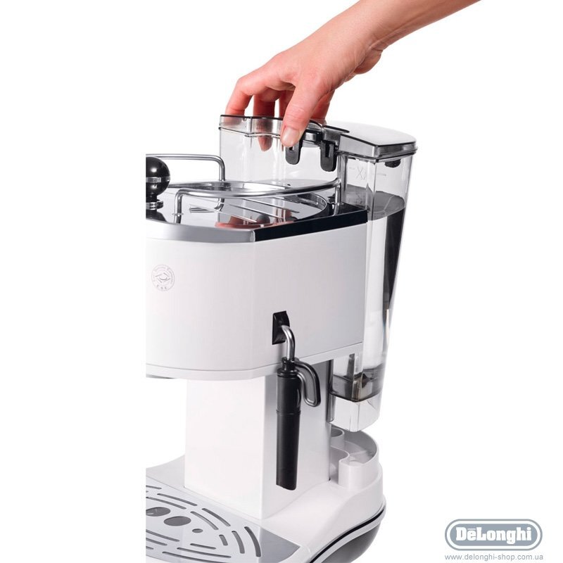 Delonghi Vintage -kahvinkeitin ECO311.W ICONA Pump pressure 15 bar, 1100 W, valkoinen hinta ja tiedot | Kahvinkeittimet ja kahvikoneet | hobbyhall.fi