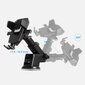 Auton puhelinpidike Car Mount Dashboard Or Windshield, musta hinta ja tiedot | Puhelintelineet | hobbyhall.fi