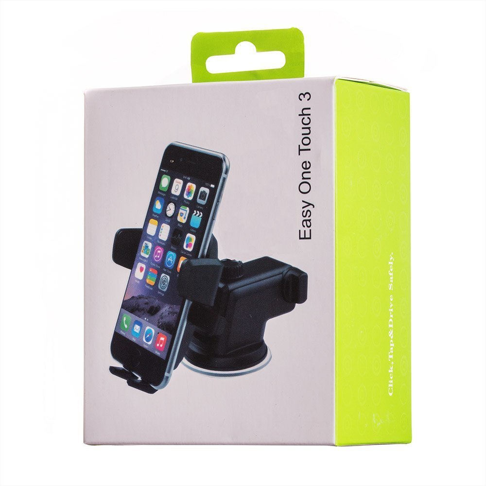 Autopuhelimen pidike Car Mount Dashboard Or Windshield, musta hinta ja tiedot | Puhelintelineet | hobbyhall.fi