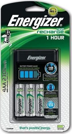 Energizer EG0119 4kpl. hinta ja tiedot | Paristolaturit | hobbyhall.fi