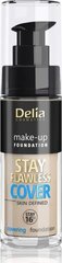 Foundation Delia Stay Flawless 16H, No. 505 Honey, 30 ml hinta ja tiedot | Meikkivoiteet ja puuterit | hobbyhall.fi