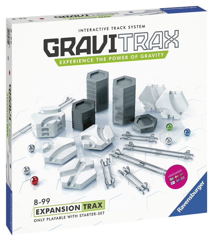 Kiskon kiinnityssarja Gravitrax Trax, 27609 hinta ja tiedot | LEGOT ja rakennuslelut | hobbyhall.fi