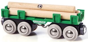 Puunkuljetusvaunu Brio Railway hinta ja tiedot | BRIO RAILWAY Lapset | hobbyhall.fi