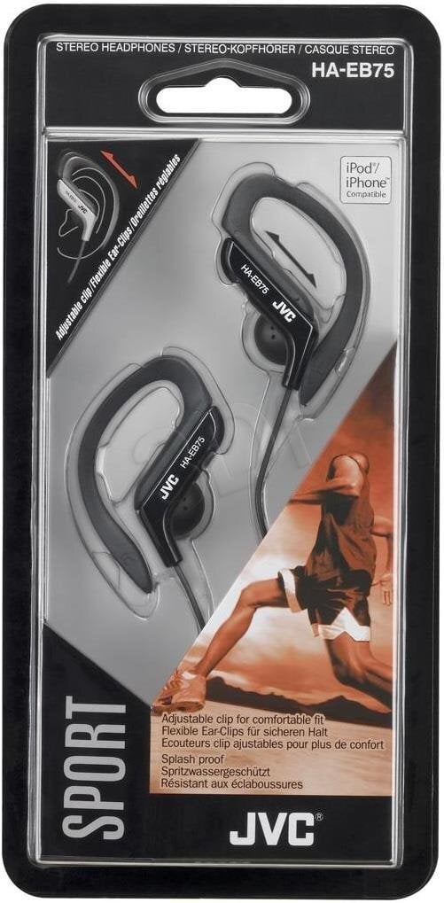 JVC HA-EB75 In-Ear Black hinta ja tiedot | Kuulokkeet | hobbyhall.fi