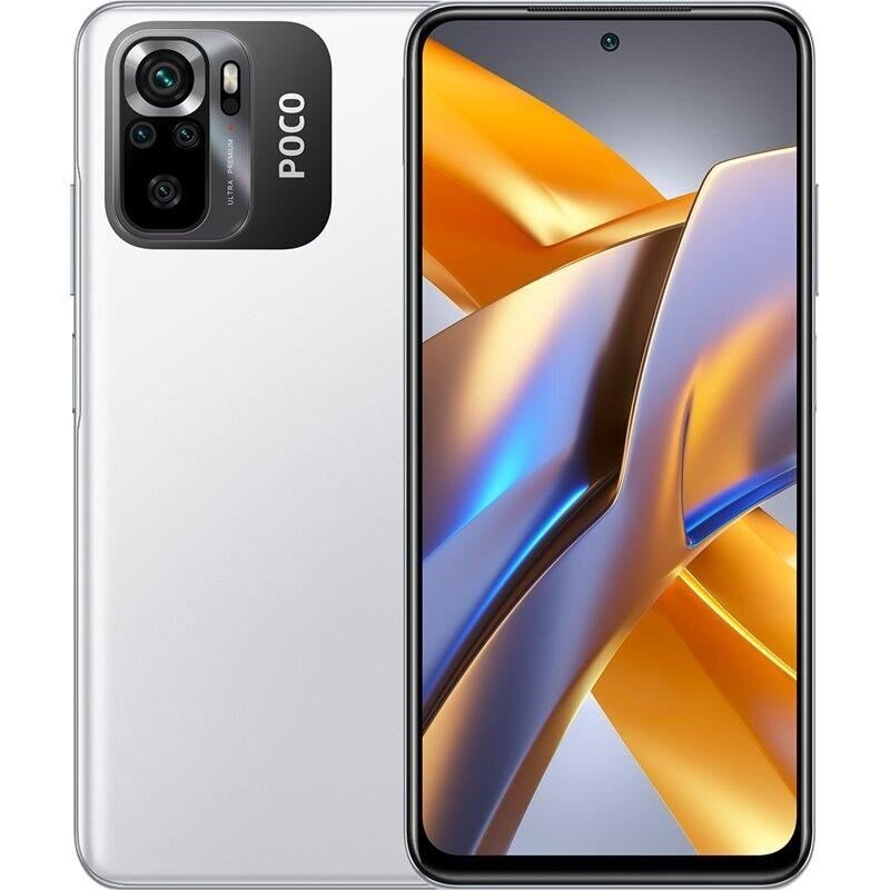 Poco M5s, 4/128GB, Dual SIM, White hinta ja tiedot | Matkapuhelimet | hobbyhall.fi