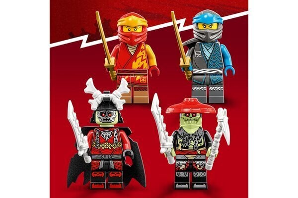 71783 LEGO® NINJAGO Kain robottiprätkä EVO hinta ja tiedot | LEGOT ja rakennuslelut | hobbyhall.fi