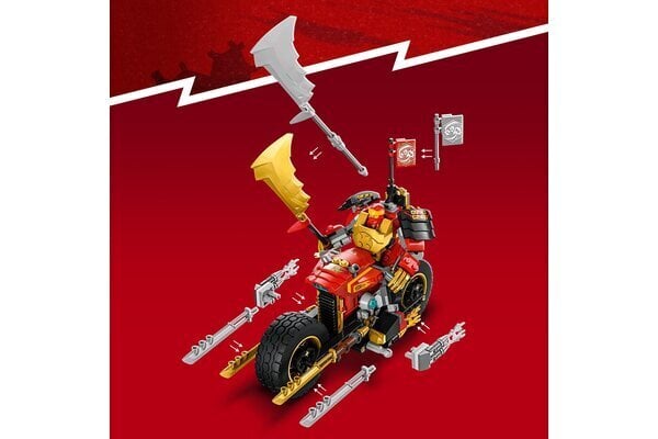 71783 LEGO® NINJAGO Kain robottiprätkä EVO hinta ja tiedot | LEGOT ja rakennuslelut | hobbyhall.fi