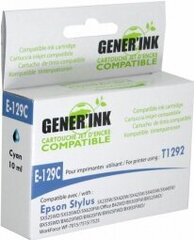 Mustepatruuna GenerInk Epson T1292C Cyan hinta ja tiedot | GenerInk Tietokoneet ja pelaaminen | hobbyhall.fi