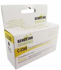 Mustepatruuna Generink Canon CLI-526 musta hinta ja tiedot | GenerInk Tietokoneet ja pelaaminen | hobbyhall.fi
