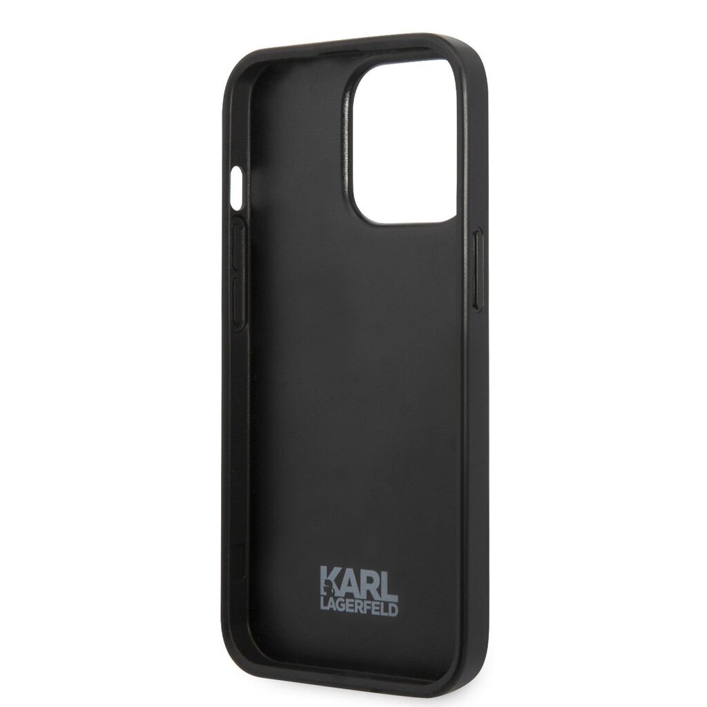 Karl Lagerfeld Ikonik Flower -suojakuori iPhone 13 Pro Max Grey hinta ja tiedot | Puhelimen kuoret ja kotelot | hobbyhall.fi