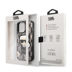 Karl Lagerfeld Ikonik Flower -suojakuori iPhone 13 Pro Max Grey hinta ja tiedot | Puhelimen kuoret ja kotelot | hobbyhall.fi