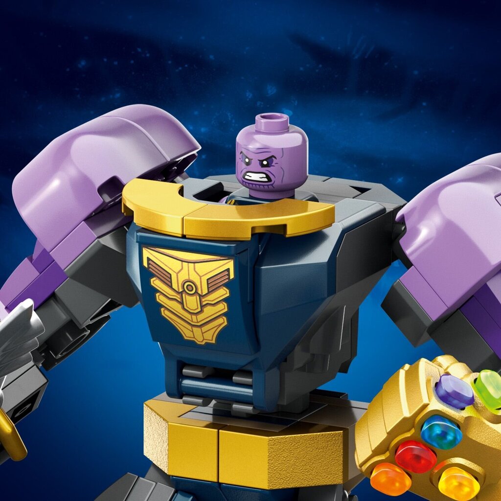 76242 LEGO® Marvel Thanos Mekaaninen Panssari hinta ja tiedot | LEGOT ja rakennuslelut | hobbyhall.fi
