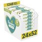 Kosteuspyyhkeet Pampers Sensitive Plastic Free, 24 x 52 kpl hinta ja tiedot | Vauvojen kosteuspyyhkeet | hobbyhall.fi