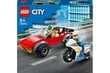 60392 LEGO® City poliisin moottoripyörä- ja autojahti hinta ja tiedot | LEGOT ja rakennuslelut | hobbyhall.fi