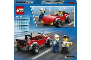 60392 LEGO® City poliisin moottoripyörä- ja autojahti hinta ja tiedot | LEGOT ja rakennuslelut | hobbyhall.fi