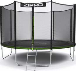 Trampoliini turvaverkolla Zipro 12FT, 374 cm hinta ja tiedot | Zipro Urheilu ja vapaa-aika | hobbyhall.fi