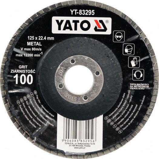 Katkaisulaikka Yato P40, YT-83292, 125 mm hinta ja tiedot | Käsityökalut | hobbyhall.fi