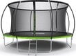 Trampoliini ZIPRO Fitness 14FT, 435 cm, turvaverkko hinta ja tiedot | Trampoliinit | hobbyhall.fi