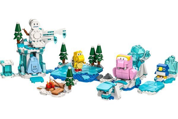 71417 LEGO® Super Mario Fliprus Snow Adventure - Laajennuspaketti hinta ja tiedot | LEGOT ja rakennuslelut | hobbyhall.fi