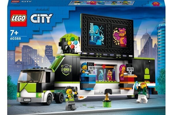60388 LEGO® City Peliturnaus Kuorma-auto hinta ja tiedot | LEGOT ja rakennuslelut | hobbyhall.fi
