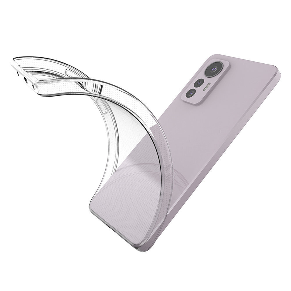 Suojakotelo 0,5 mm Xiaomi 12 Lite ohut läpinäkyvä hinta ja tiedot | Puhelimen kuoret ja kotelot | hobbyhall.fi