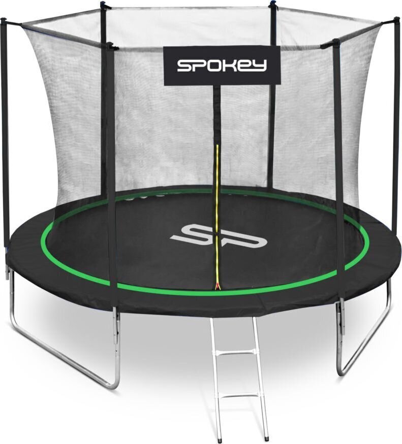 Spokey Jumper trampoliini 244 cm, vihreä hinta ja tiedot | Trampoliinit | hobbyhall.fi