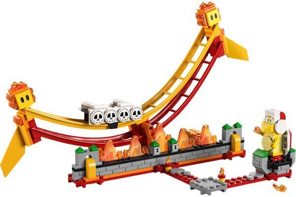 71416 LEGO® Super Mario Laavatyrskylaite-laajennussarja hinta ja tiedot | LEGOT ja rakennuslelut | hobbyhall.fi