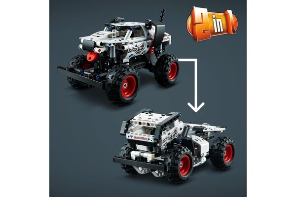 42150 LEGO® Technic Monster Jam™ Monster Mutt™ dalmatialainen hinta ja tiedot | LEGOT ja rakennuslelut | hobbyhall.fi