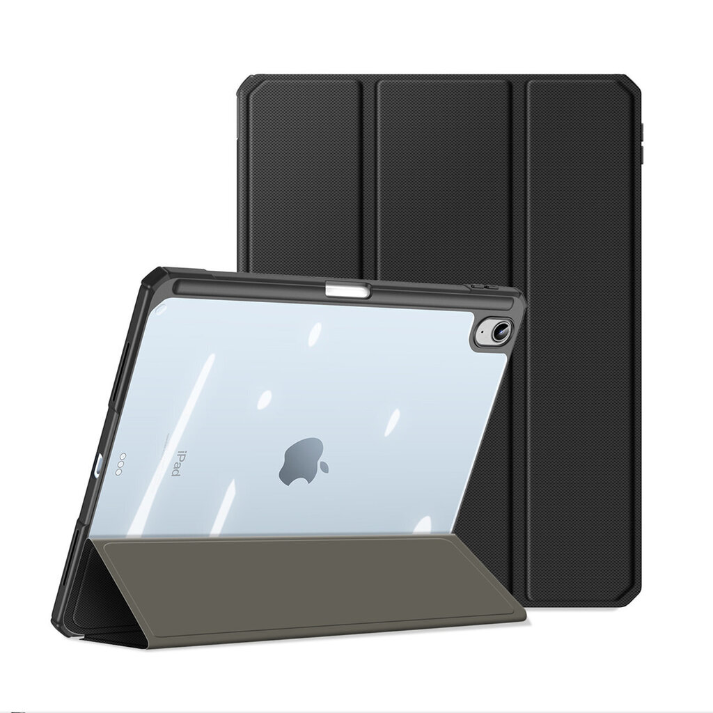 Dux Ducis Toby, iPad 10.9'' 2022 (10 gen.), musta hinta ja tiedot | Tablettien kotelot ja muut tarvikkeet | hobbyhall.fi