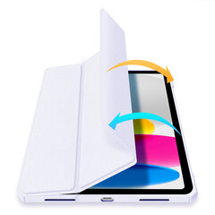 Dux Ducis Copa, iPad 10.9" 2022 (10 gen.), violetti hinta ja tiedot | Tablettien kotelot ja muut tarvikkeet | hobbyhall.fi