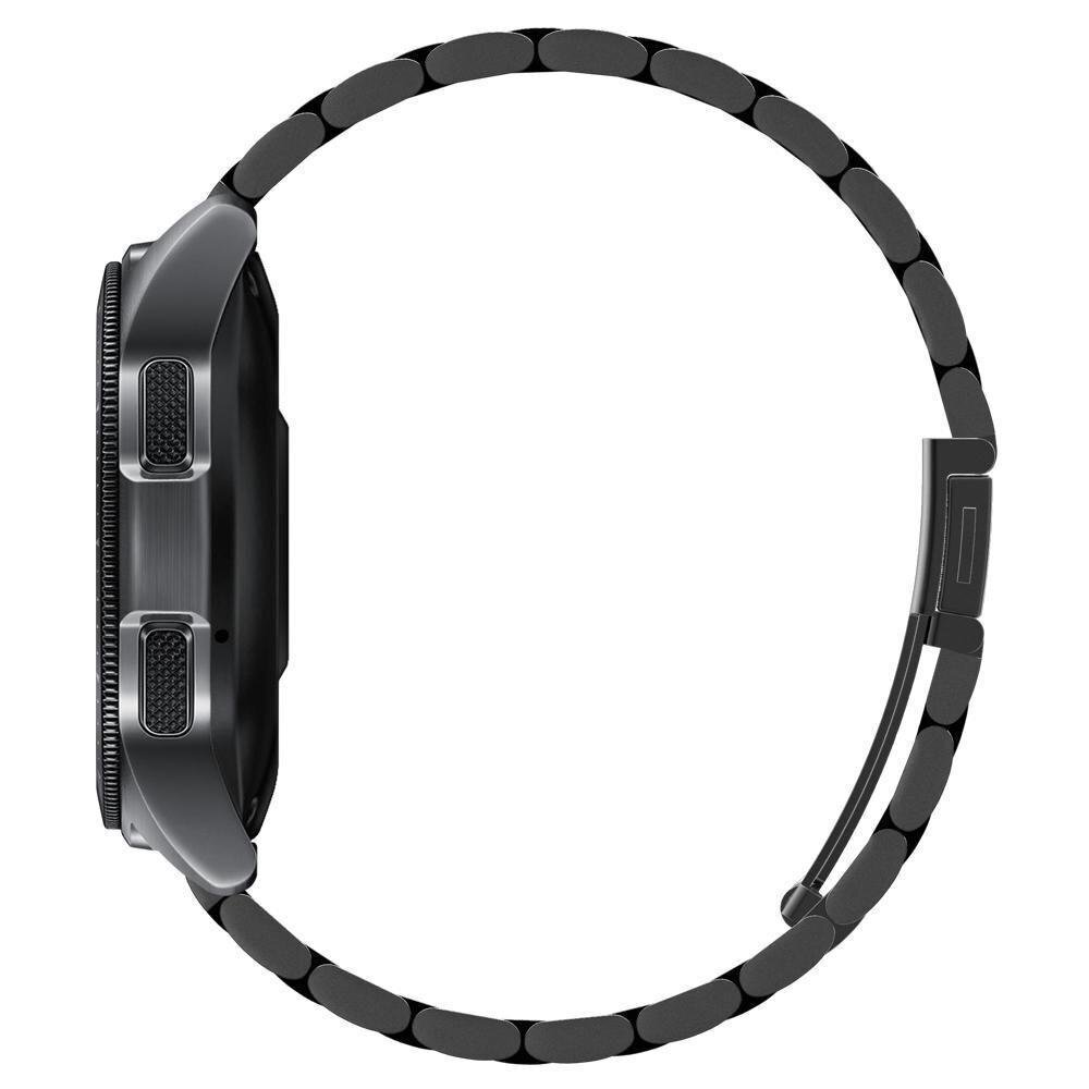 Spigen Modern Fit, Samsung Galaxy Watch 4/ 5/5 PRO (40/42/44/45/46 mm) musta hinta ja tiedot | Älykellojen ja aktiivisuusrannekkeiden lisätarvikkeet | hobbyhall.fi