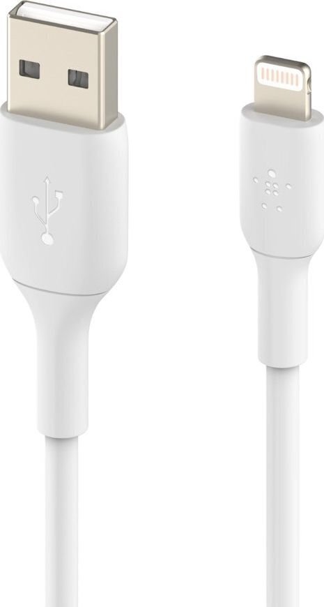 BELKIN PVC A-LTG 2M WHT hinta ja tiedot | Puhelinkaapelit | hobbyhall.fi