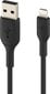 BELKIN PVC A-LTG 1M BLK hinta ja tiedot | Puhelinkaapelit | hobbyhall.fi