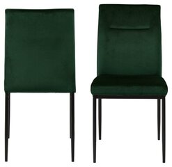 2 tuolin setti Demi, tummanvihreä hinta ja tiedot | Ruokapöydän tuolit | hobbyhall.fi